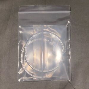 Bling crystal rhinestone large hoop earrings - costume jewelry